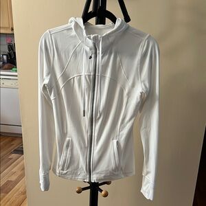 Lululemon White Define Jacket